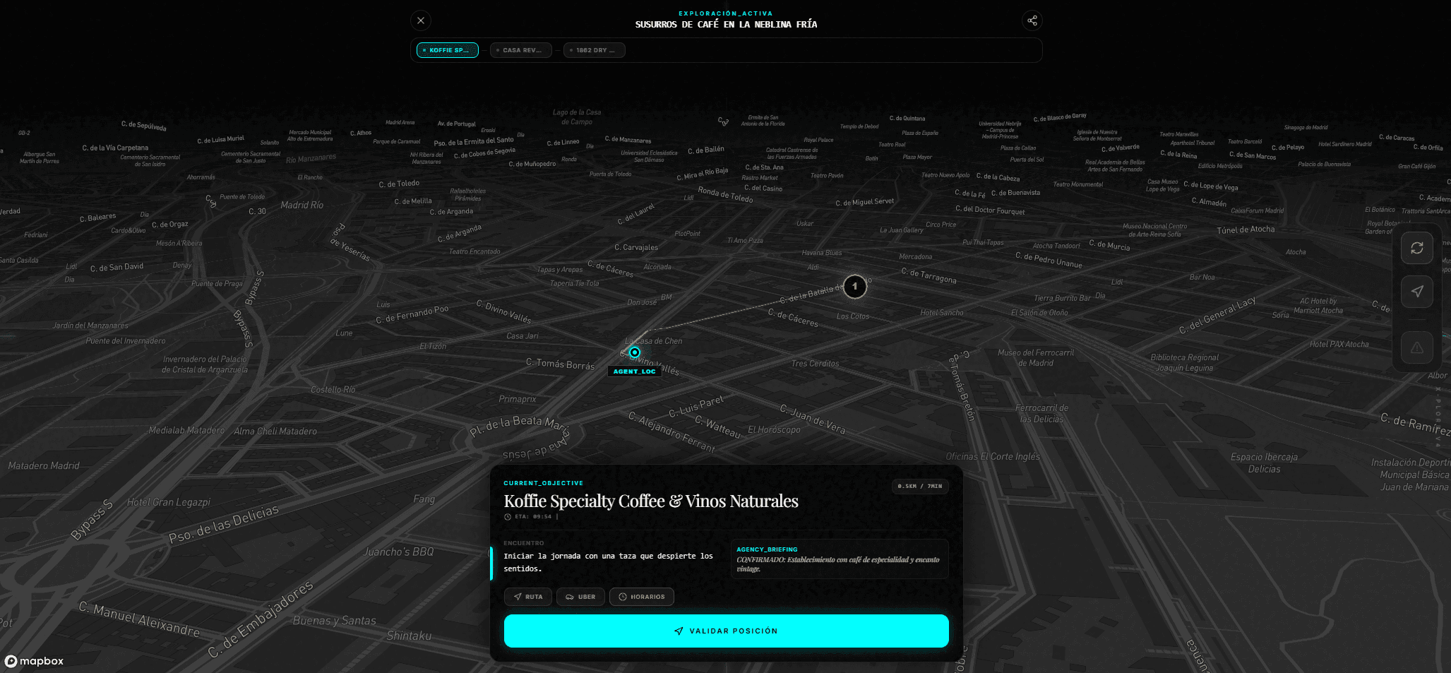 Next3hours — Real-time / Lifestyle built by Help Estudio